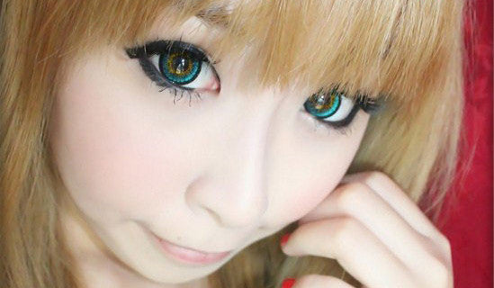 Western Eyes Kirei Green (1 lens/pack)-Colored Contacts-UNIQSO