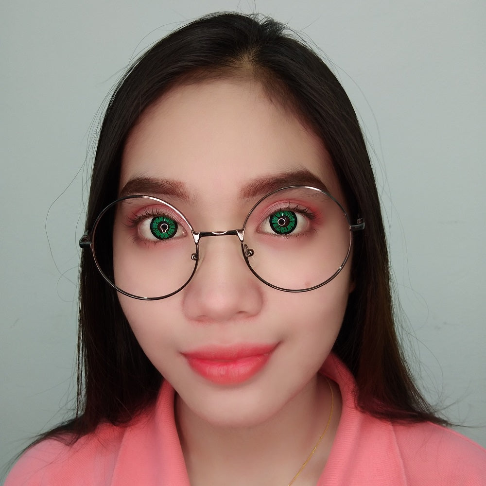 Sweety Crazy BT Green (1 lens/pack)-Crazy Contacts-UNIQSO