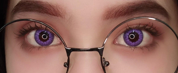 Sweety Free Violet (1 lens/pack)-Colored Contacts-UNIQSO