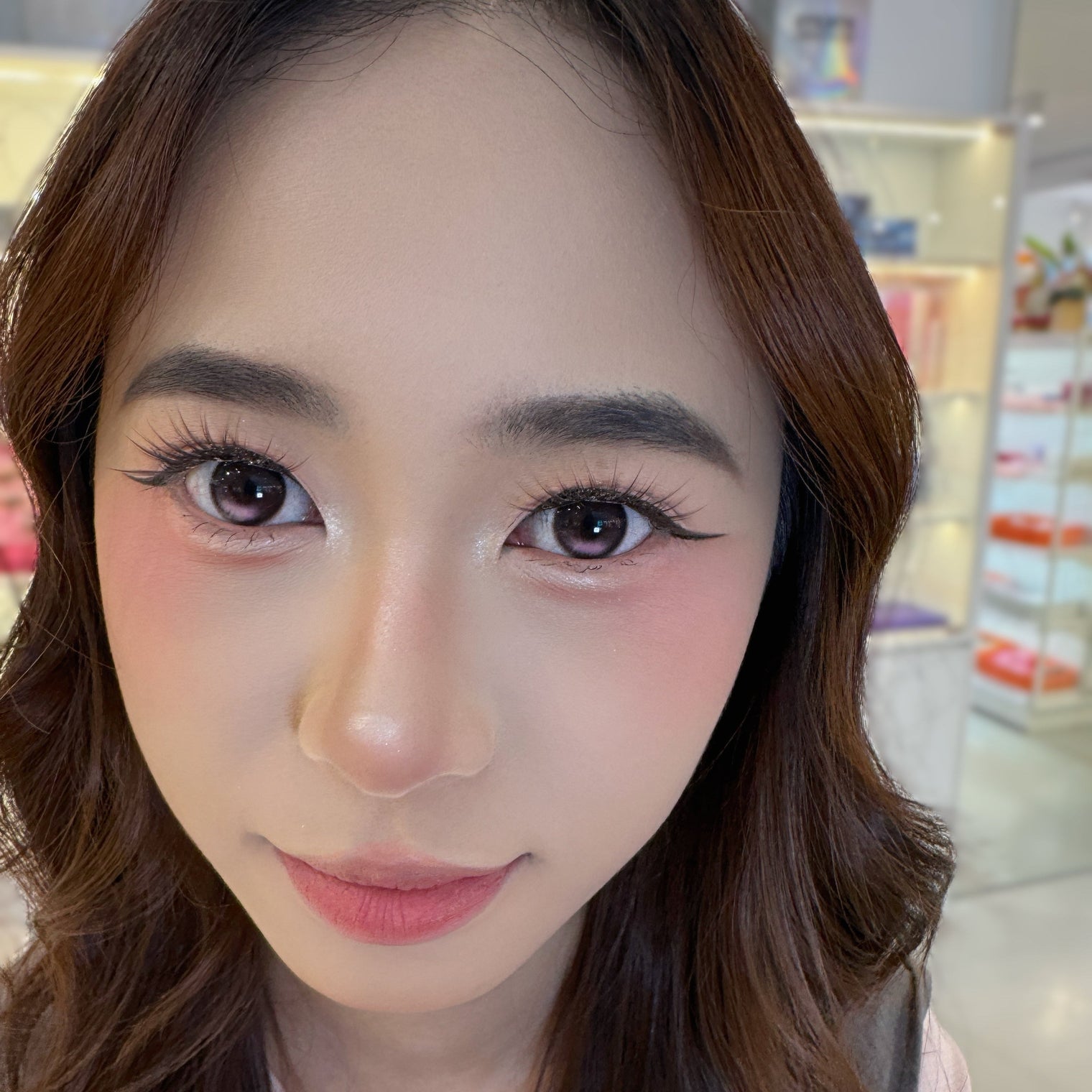 Kazzue Weighted Highlight - Petal Kiss (1 lens/pack)-Colored Contacts-UNIQSO EU