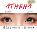 I.Fairy Athena Green colored contacts