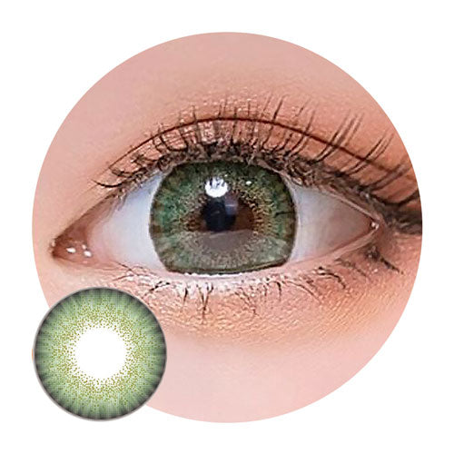 I.Fairy Athena Green colored contacts