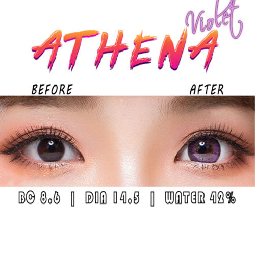 I.Fairy Athena Violet colored contacts