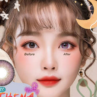 I.Fairy Athena Violet colored contacts