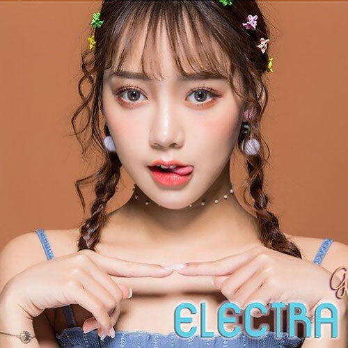 I.Fairy Electra Grey colored contacts
