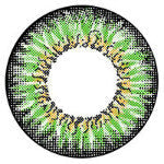 I.Fairy Miss Fluffy Green (1 lens/pack)-Colored Contacts-UNIQSO EU