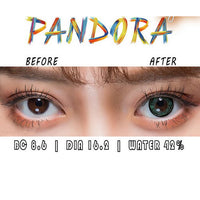 I.Fairy Pandora Green colored contacts