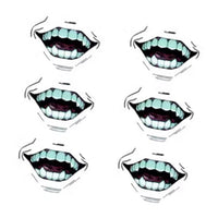 JJK Tattoo Stickers-Cosplay Accessories-UNIQSO EU