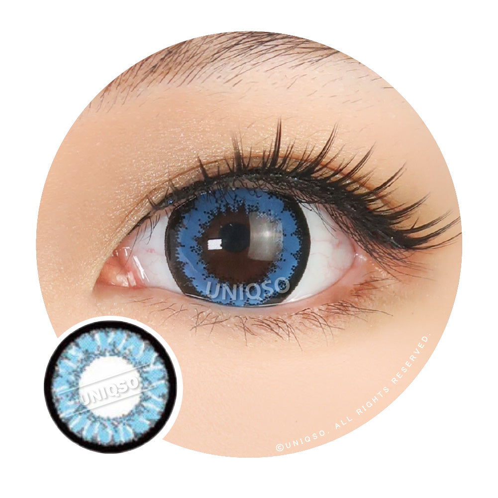Kawayii A-Max Blue (1 lens/pack)-Colored Contacts-UNIQSO EU
