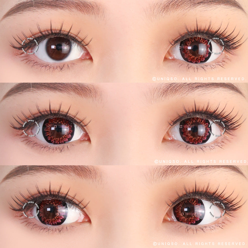 Kawayii S-Max Red (1 lens/pack)-Colored Contacts-UNIQSO EU