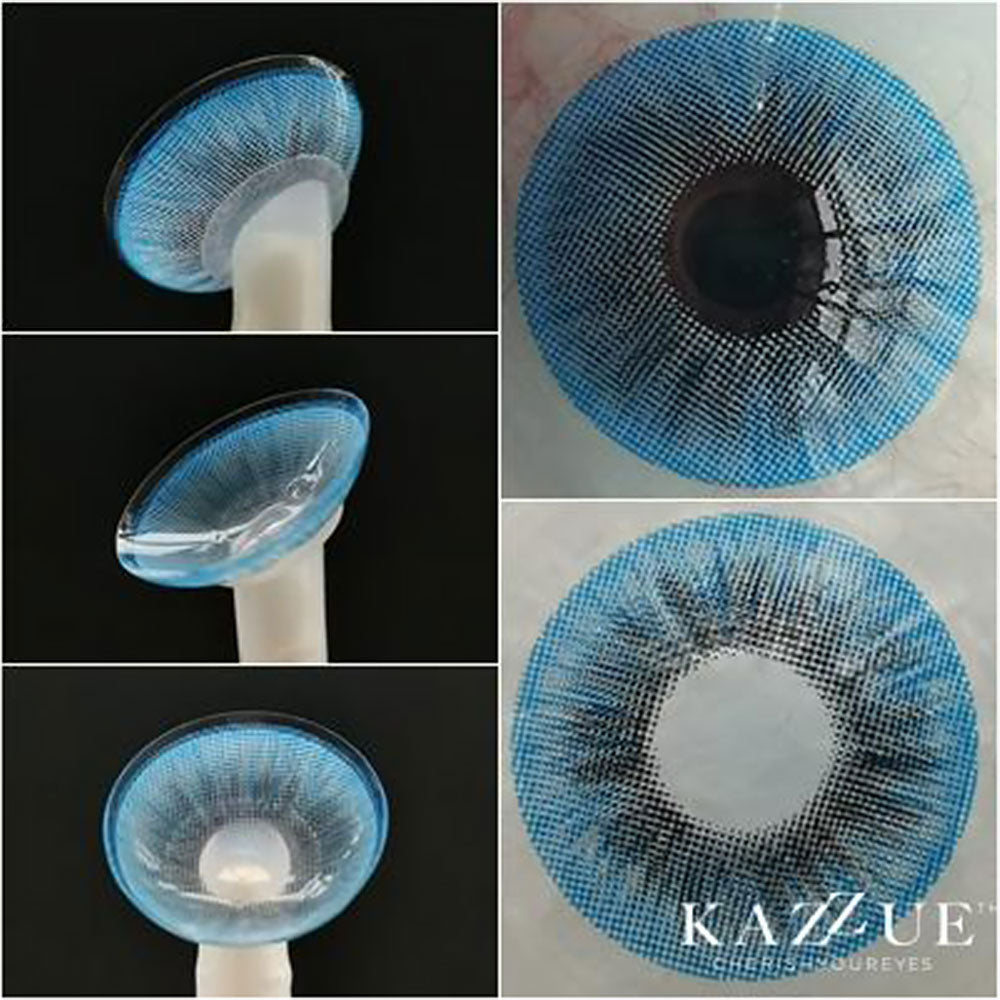 Kazzue Alluring Blue (1 lens/pack)-Colored Contacts-UNIQSO EU