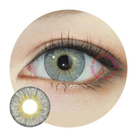 Kazzue Alluring Grey (1 lens/pack)-Colored Contacts-UNIQSO EU