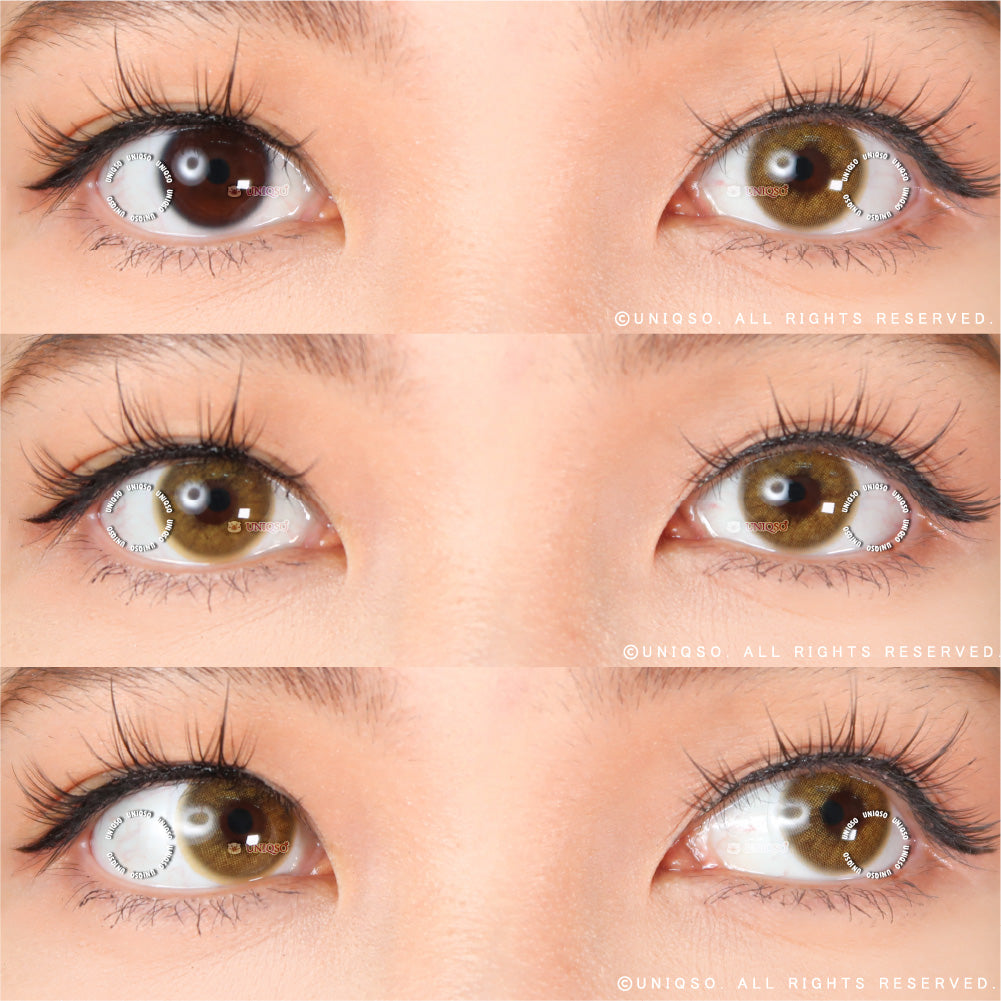 Kazzue Basic Pure Brown (1 lens/pack)-Colored Contacts-UNIQSO EU