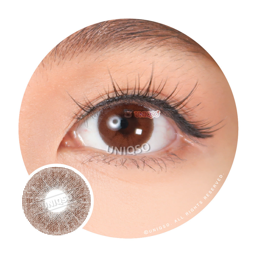 Kazzue Basic Pure Choco (1 lens/pack)-Colored Contacts-UNIQSO EU