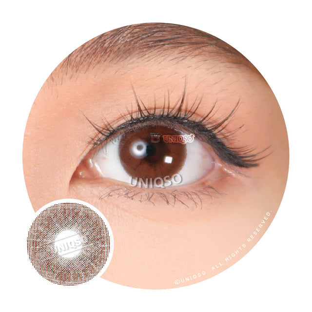 Kazzue Basic Pure Choco (1 lens/pack)-Colored Contacts-UNIQSO EU