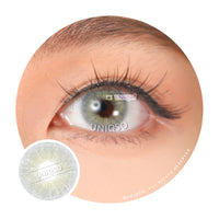 Kazzue Basic Pure Gray (1 lens/pack)-Colored Contacts-UNIQSO EU