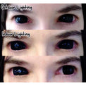 Kazzue Black Sclera Contacts Sabretooth/Blackout/Black with Prescription (1 lens/pack)-Sclera Contacts-UNIQSO EU