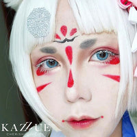 Kazzue Blissful Blue (1 lens/pack)-Colored Contacts-UNIQSO EU