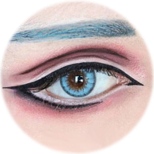 Kazzue Blissful Blue (1 lens/pack)-Colored Contacts-UNIQSO EU