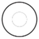 Kazzue Crazy Lens with Power - Gothic White (1 lens/pack)-Crazy Contacts-UNIQSO EU