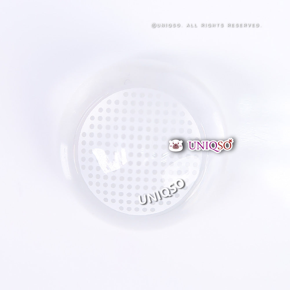 Kazzue Crazy Lens with Power - White Mesh (1 lens/pack)-Crazy Contacts-UNIQSO EU