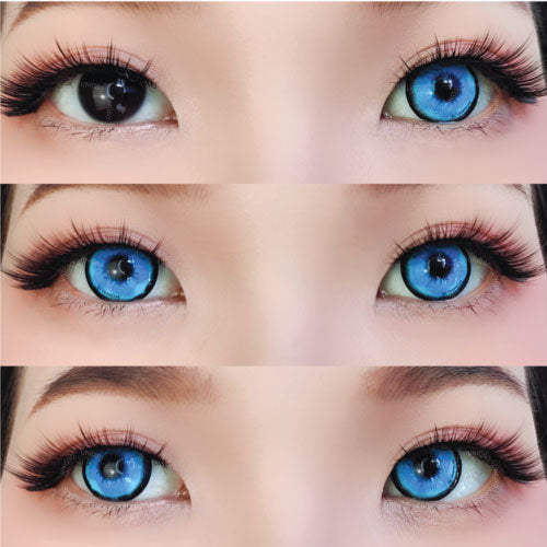 Kazzue Crazy Platonic Aqua/ Aquaman (1 lens/pack)-Crazy Contacts-UNIQSO EU