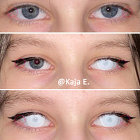 Kazzue Crazy Storm White (1 lens/pack)-Crazy Contacts-UNIQSO EU