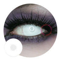 Kazzue Crazy Storm White (1 lens/pack)-Crazy Contacts-UNIQSO EU
