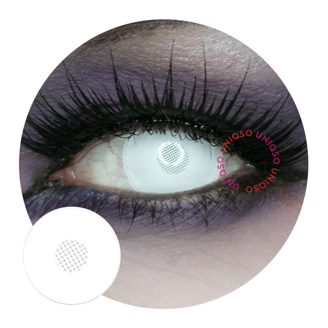Kazzue Crazy Storm White (1 lens/pack)-Crazy Contacts-UNIQSO EU