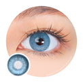 Kazzue Dark Mermaid Blue (1 lens/pack)-Colored Contacts-UNIQSO EU