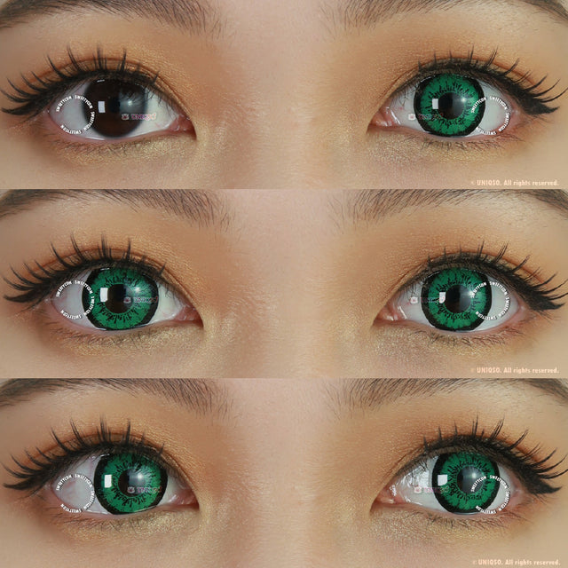 Kazzue Dollyeye Green (1 lens/pack)-Colored Contacts-UNIQSO EU