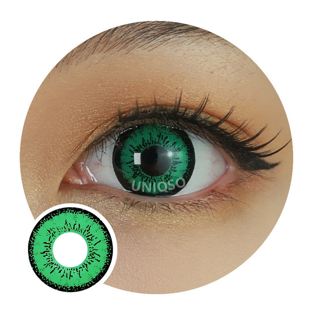 Kazzue Dollyeye Green (1 lens/pack)-Colored Contacts-UNIQSO EU