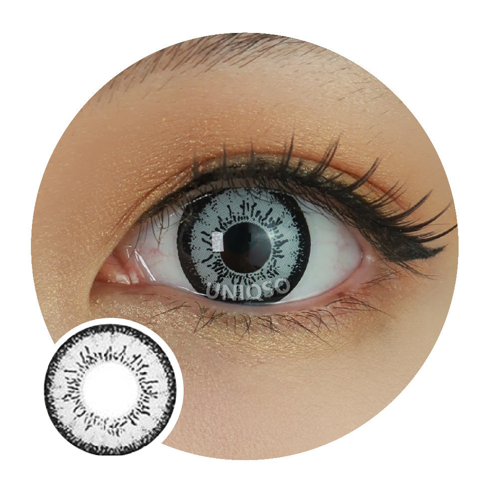 Kazzue Dollyeye Grey (1 lens/pack)-Colored Contacts-UNIQSO EU