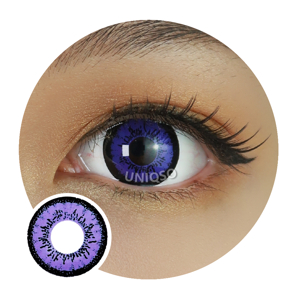 Kazzue Dollyeye Violet (1 lens/pack)-Colored Contacts-UNIQSO EU
