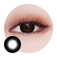 Kazzue Essential Black (1 lens/pack)-Colored Contacts-UNIQSO EU