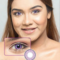 Kazzue Fay Violet (1 lens/pack)-Colored Contacts-UNIQSO EU