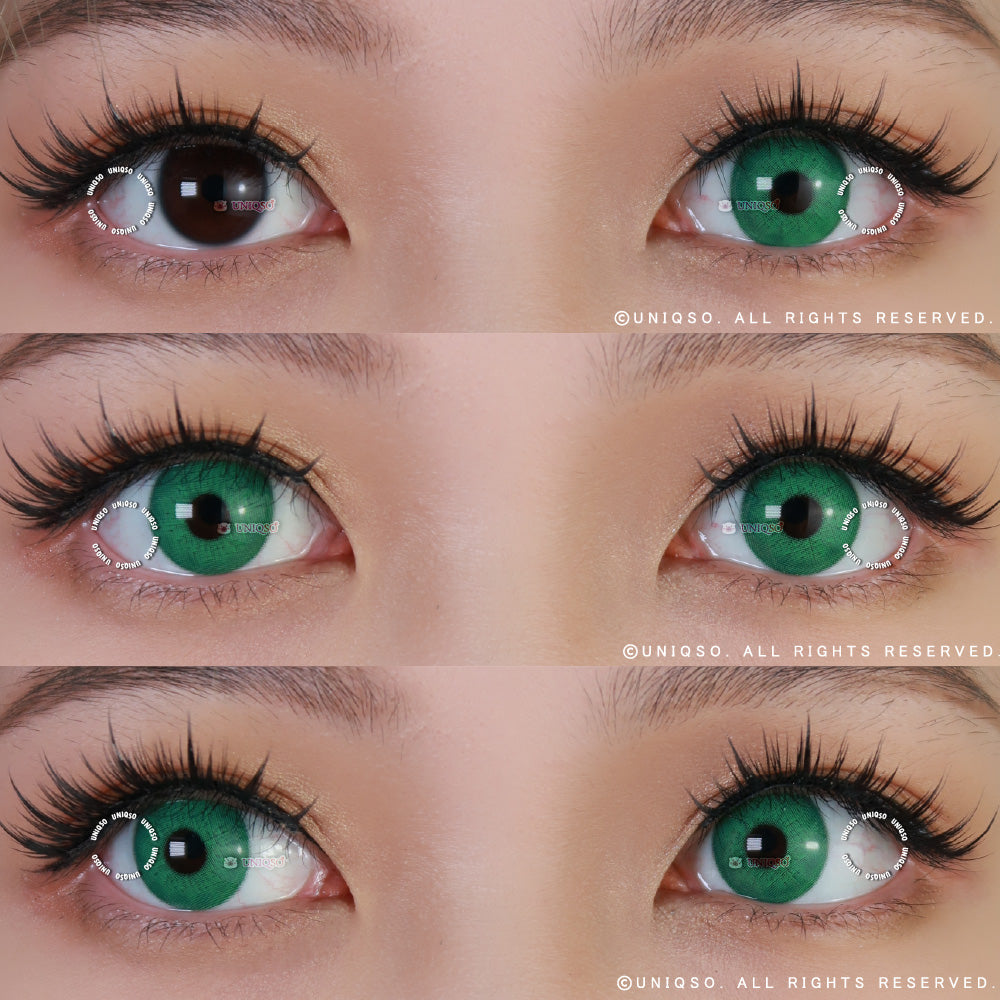 Kazzue Festival Green (1 lens/pack)-Colored Contacts-UNIQSO EU