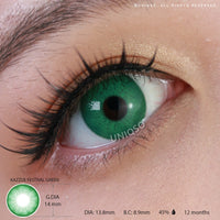Kazzue Festival Green (1 lens/pack)-Colored Contacts-UNIQSO EU