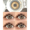 Kazzue Glitz Brown (1 lens/pack)-Colored Contacts-UNIQSO EU
