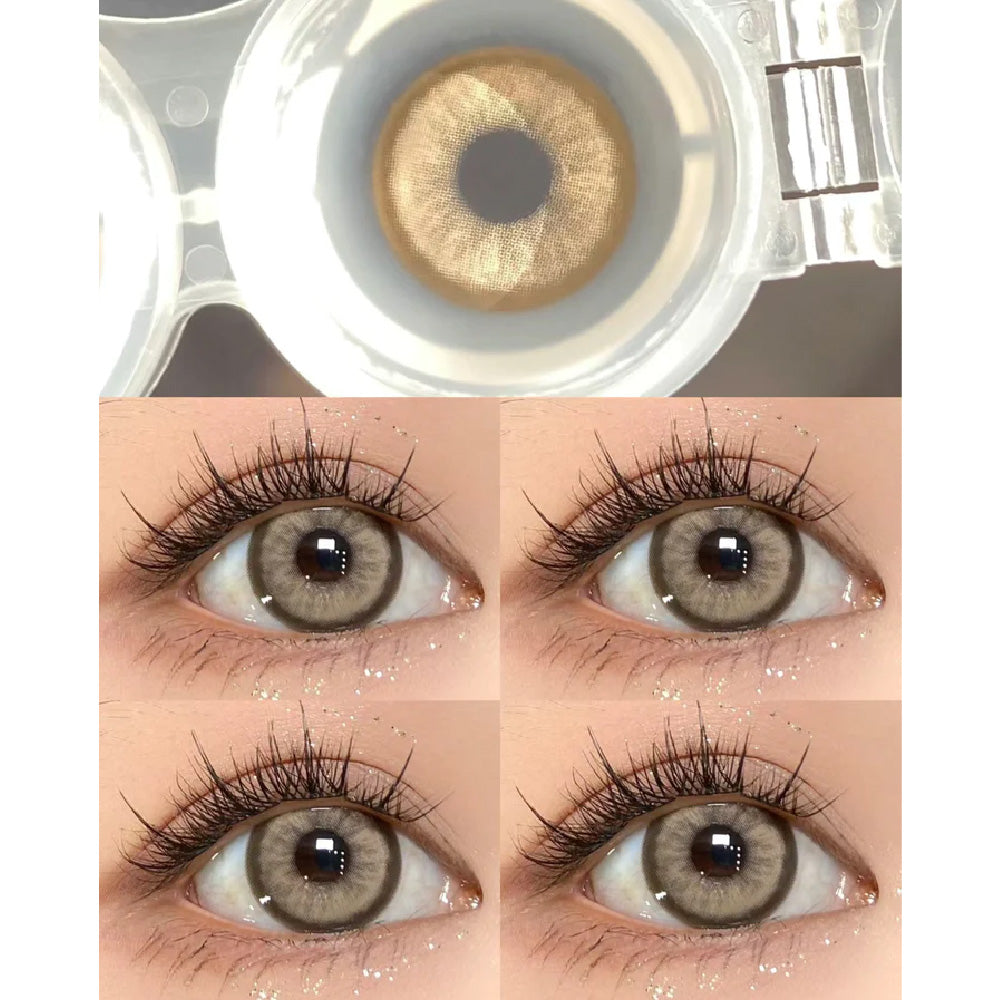 Kazzue Glitz Brown (1 lens/pack)-Colored Contacts-UNIQSO EU