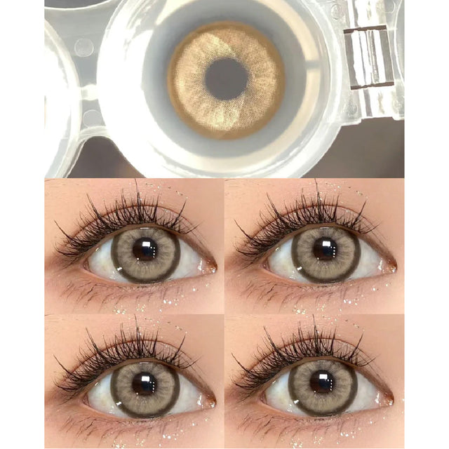 Kazzue Glitz Brown (1 lens/pack)-Colored Contacts-UNIQSO EU