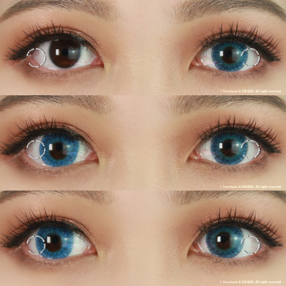 Kazzue Heavenly Cupcake Blue (1 lens/pack)-Colored Contacts-UNIQSO EU