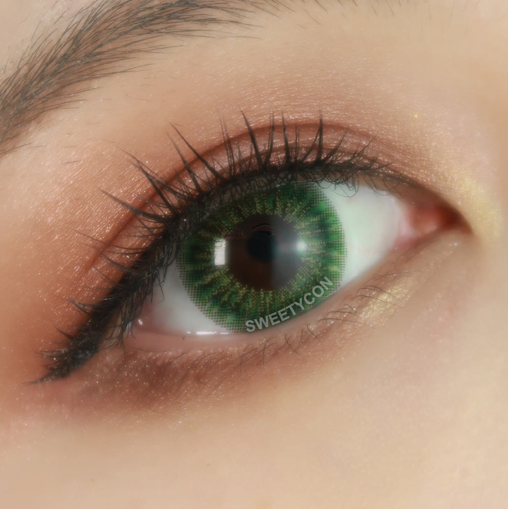 Kazzue Heavenly Lollipop Green (1 lens/pack)-Colored Contacts-UNIQSO EU