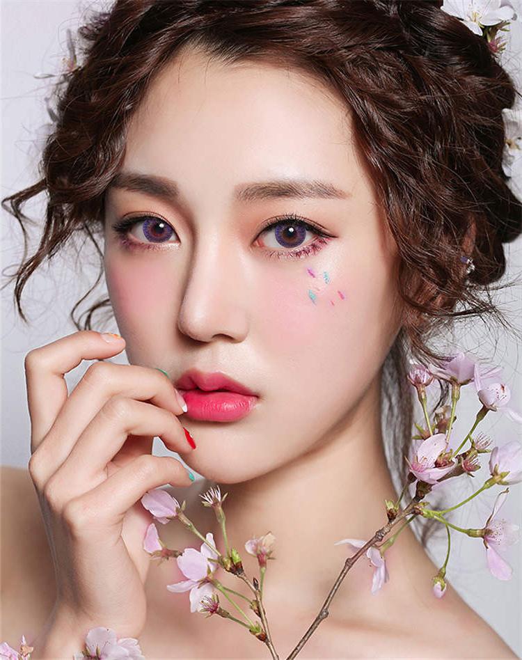 Kazzue Heavenly Macaron Violet (1 lens/pack)-Colored Contacts-UNIQSO EU