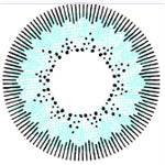 Kazzue Ice Queen (1 lens/pack)-Colored Contacts-UNIQSO EU