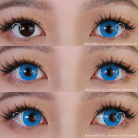 Kazzue Intense Pop Blue (1 lens/pack)-Colored Contacts-UNIQSO EU