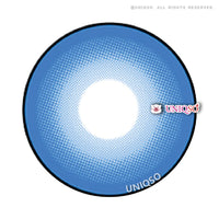 Kazzue Intense Pop Blue (1 lens/pack)-Colored Contacts-UNIQSO EU