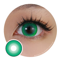 Kazzue Intense Pop Green (1 lens/pack)-Colored Contacts-UNIQSO EU