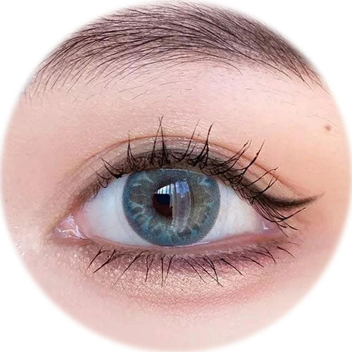 Kazzue Jewel Aquamarine (1 lens/pack)-Colored Contacts-UNIQSO EU