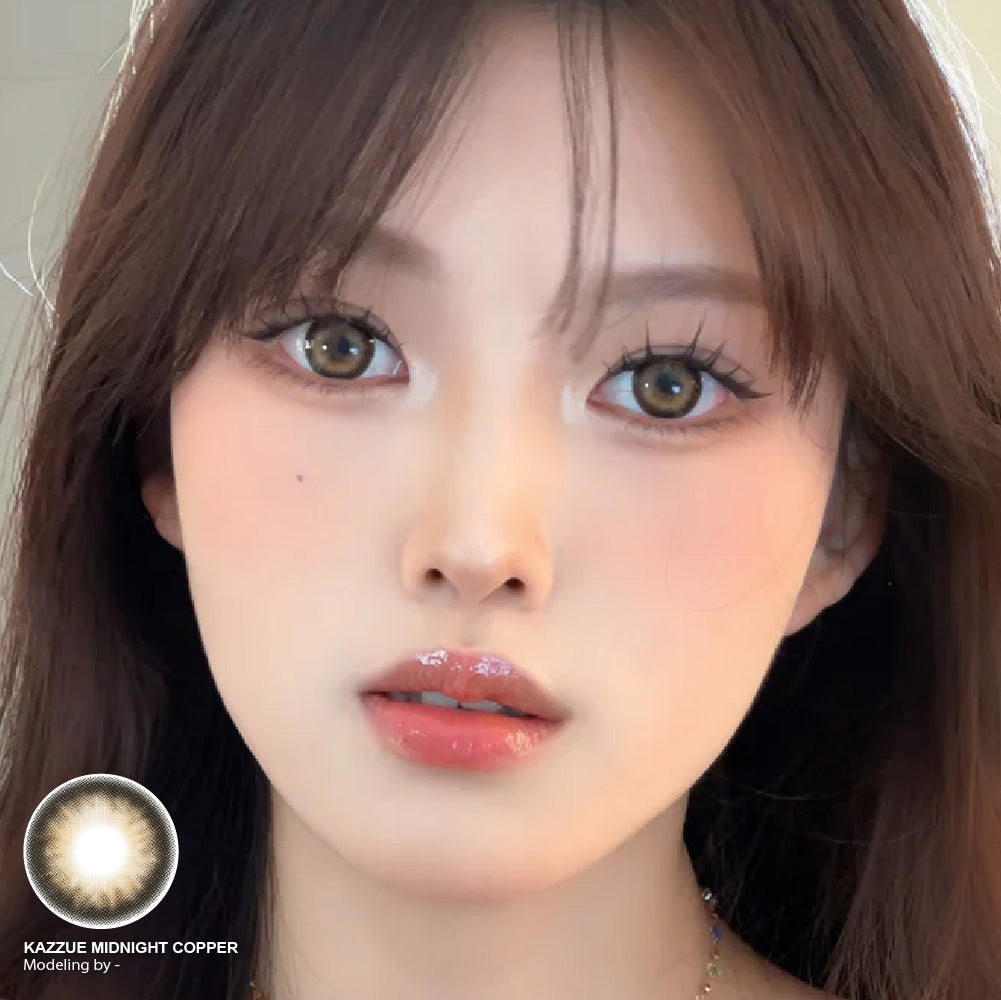 Kazzue Midnight Brown (1 lens/pack)-Colored Contacts-UNIQSO EU